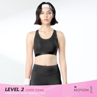 Wacoal Motion Wear บราสำหรับออกกำลังกาย In to Out รุ่น WR1249 (สีดำ)