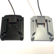 Milwaukee 18v battery adapter with contacts.