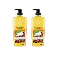 2x Ginvera World Spa Shower Scrub Lemongrass Frangipani 750ml (2x92730)