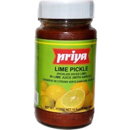 Priya lime pickle ( in lime juice ) with garlic