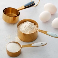 Wilton Measuring Cups Gold Set of 4 4-in-1 Gold Measuring Cups/