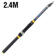 Portable 1.5M-3.0M Telescopic Fishing Rod Hard Spinning Rod Surf Rod Jigging Rod For Sea Fishing