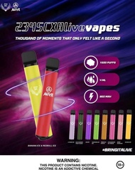 234SC x Alive Disposable Pods 1500puff 850mah (SPEC ELFBAR)