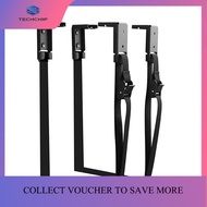 TECHCHIP-Adjustable PC Case Holder Under Desk & Wall Mounted CPU Stand Computer Mainframe Hanger Hos