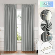 Acasia.curtain - Iris Hook/Eyelet Blackout Curtain - Code 20 (170cm-400cm)