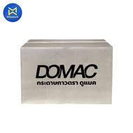 กระดาษกาว DOMAC สีเหลือง แกนเล็ก (16MM)(20หลา) (1ม้วน: D1620YP10) (1ลัง: D1620YP700)