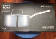 韓國製304不鏽鋼鍋(16cm連蓋)