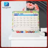 ✨ 2Pcs Small Desk Calendar Office Table Calendar 2024 2024 Desk Calendar for Desk Office Home kgirgmall.sg