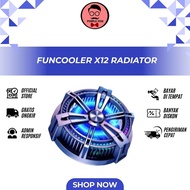 Funcooler X12 Radiator Pendingin HP Magnet Fan Cooler Cooling Fan HP (Purplefish)