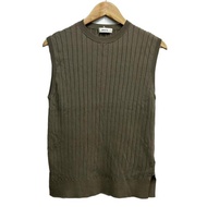 Ebure Sweater Sleeveless gray beige Women Direct from Japan Secondhand
