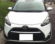 【中古車嚴選】2017年 TOYOTA SIENTA 白 七人座 單電滑門 一手