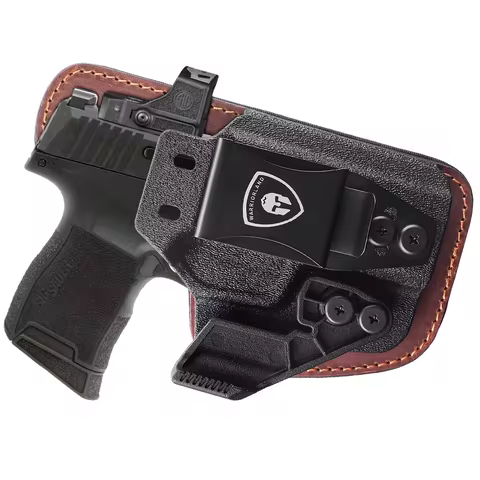 Only For P365 / P365X / P365 XL,IWB Leather Holster,Concealed Carry Holster,Carry Height & Cant & Re