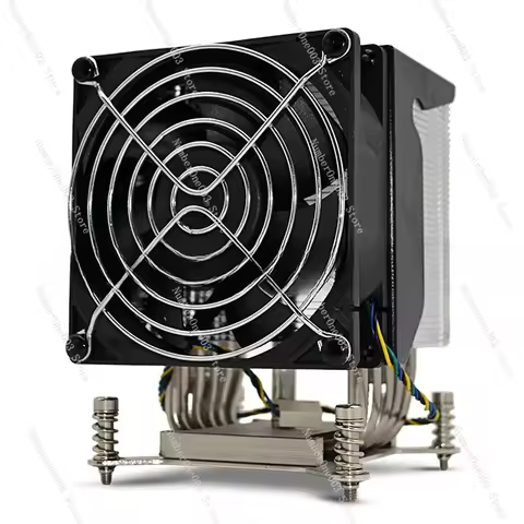 4U LGA2011 CPU Radiator R19 R20 Fan Support E5 V4 2699V3 2699V4 CPU Radiator 90mm 1155