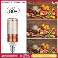 【24H Shipping】12W LED Bulbs E27 TriColor Corn Bulb Lights for Ceiling LED Lights AC 220V Bulb