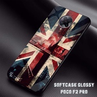 HP GM54 Softcase Glossy Xiaomi | F2 Propoco | Case poco | Kesing F2Pro Silicone Glitter Glass Cover 