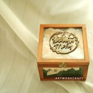 Ring box 12 x 12 x 10 cm