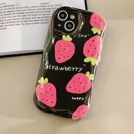 WF CASE STRAWBERRY FOR P0C0 M3 REDMI A1 A2 A3 CR025 CTCS