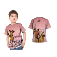Children 's Cartoon Spirit Untamed Movie Tshirt Kids Movie