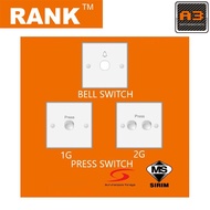 RANK A3 SERIES BELL AND PRESS SWITCH