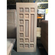 Pintu Depan Pintu Kayu Solid Free Hantar Solid Door 33 6/8 x 83 MERANTI DOOR