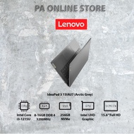 Lenovo IdeaPad 3 15IAU7 | Intel Core I3-1215U | 8GB RAM | 256GB SSD | 15.6" FHD | Win 11 Home | MS O