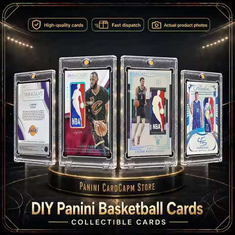 DIY Homemade NBA Trading Cards Basketball Cards James Wembanyama Cooper Flagg SGA IMM Logoman and Fl