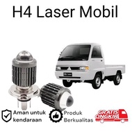 2pcs White Laser H4 LED Headlights for Mitsubishi T120ss Car koko h4 led headlight h4 led h4 headlig