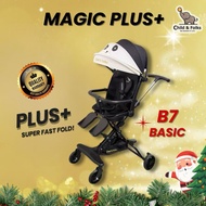 【Magic Plus】Child & Folks 360 Baby Light Weight Cabin Travel Lightweight Trolley Wheels stroller bab