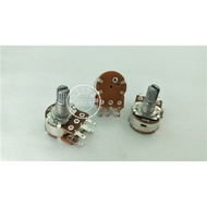 149 Type Flat Foot with Switch Potentiometer B5K Hole Foot Handle Length 15MM Flower RK163NQS2