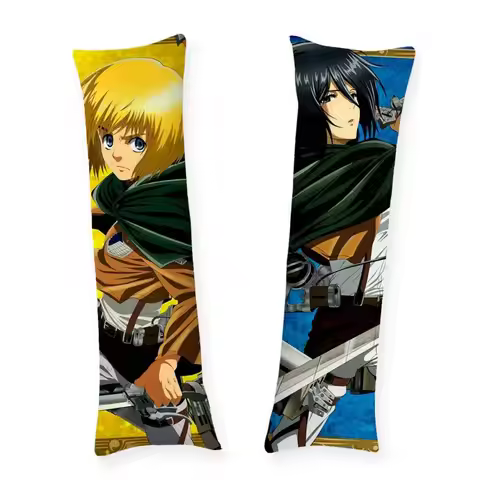Dakimakura Anime Pillow Case Armin Attack On Titan Double-sided Print Of Life-size Body Pillowcase G