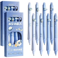 YYaaloa 8pcs Cute Retractable Erasable Gel Pens Fine Point 0.5mm Blue Black Inks Make Mistakes Disap