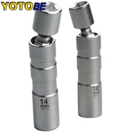 14/16mm 12Point Thin walled Magnetic Swivel Spark Plug Socket 3/8" Drive For BMW