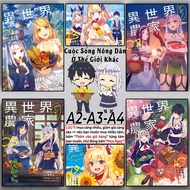 Farmer Life in Another World - Anime Poster A2 A3 A4 - Wall Sticker | Isekai Nonbiri Nouka | Rurushi