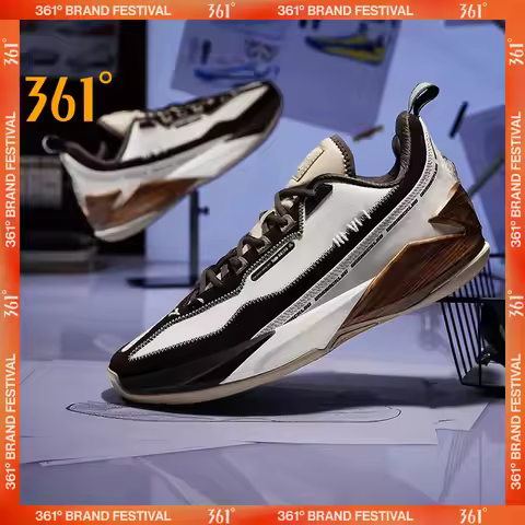 361 Degrees YOLO Men's Basketball Shoes New Professional wrapped Light Rebound Non-slip Wear-resista