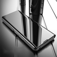 Flip Case Elegant OPPO A15 A15s A16 A54 A74 4G 5G Cover Mirror Casing