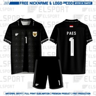 Latest Indonesian National Team Goalkeeper Jersey Full Printing Free Name and Back Number