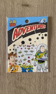 (現貨)迪士尼 反斗奇 兵兒童指甲貼