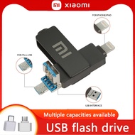 Xiaomi metal USB flash drive 8GB 16GB 32GB 64GB USB 3.0 flash drive for iPhone 128GB 256GB 512GB, USB 3.0 pen drive for iPhone 7/8//11/12/13/14/for iPad