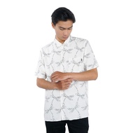 3Second Kemeja Pria Lengan Pendek Regular Fit Rayon Full Print Cork HP-C011125