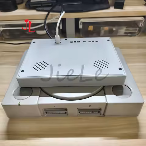 DIY PS1 Game Console Screen, 3D Print LCD Mini Monitor, 8 INCH Portable Display, Built-in Stereo for