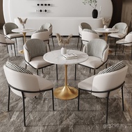 Influencer One Table Negotiation Table Chair Exhibition Hall Sales Office Leisure Small Round Table 