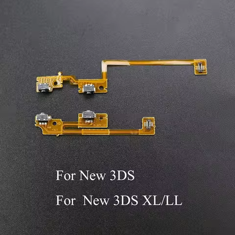 1Set Replacement Parts L R Button Flex Cable For 3DS 3DSXL LR Switch Flat Cable LR Ribbon For New 3D