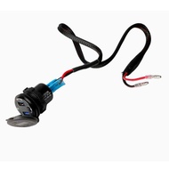 Latest model USB Charger Motorcycle QC3.0 Dual Port 12V-24V Works for NX500 NX400 CB500X CB400X 2021