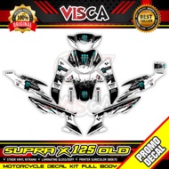 Decal Supra X 125 Lama Modif Keren Stiker Supra X 125 Lama Full Body Striping Supra X 125 Lama Varia