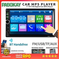 Pabokay Head Unit 2 DIN Car MP5 Player 7 Inch - 7018B Original 99 Square