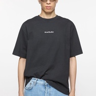 Acne Studios Classic LOGO Printed Small Label Short-Sleeved T-Shirt Men Women Loose Couple Round Nec