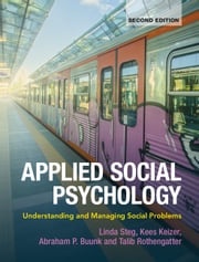 Applied Social Psychology Linda Steg