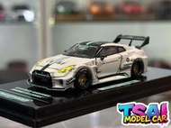 TSAI模型車販賣鋪 現貨賣場 1/64 GT-R(R35)WIDEBODY “ZHUOHAO LIU X