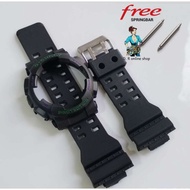 G-SHOCK GA100/GA110/GA120/GD100/GD110/GD12 G-SHOCK REPLACEMENT STRAP WITH BEZEL SET MATTE COLOR