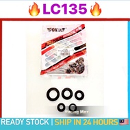 YAMAHA LC135 LC4S LC 135 4S 4 SPEED OIL SEAL SET OVERHAUL COMPLETE OIL SEAL SET ENGINE ENJIN COMPLETE OIL SEAL SET